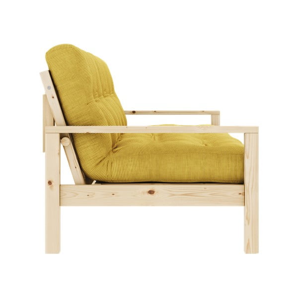 Žuta  sklopiva sofa 205 cm Knob – Karup Design-image-4
