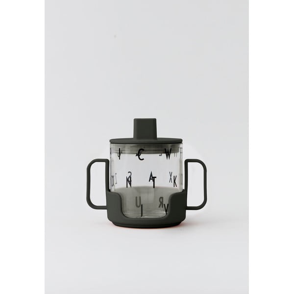 Crna ručka za dječju šalicu Design Letters-image-1