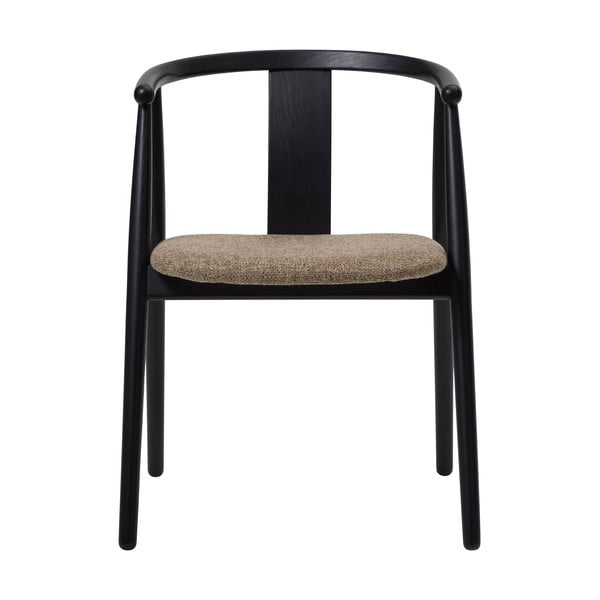 Crna/bež blagovaonska stolica Relate – Unique Furniture-image-3