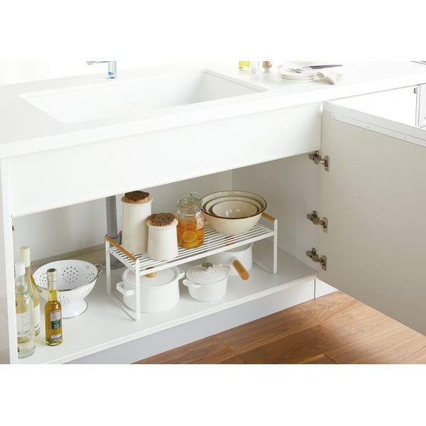 Bijela kuhinjska polica Yamazaki Tosca-image-4