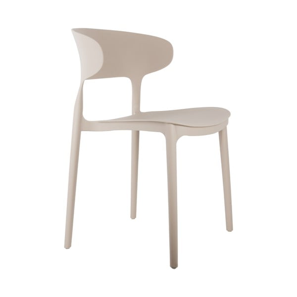 Bež plastična blagovaonske stolice u setu 4 kom Fain – Leitmotiv