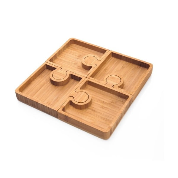 Set od 4 zdjele za posluživanje Bambum Karo Puzzle