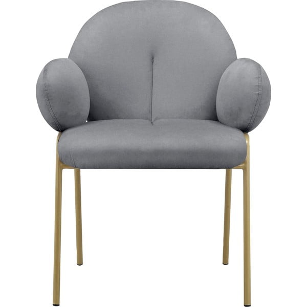 Sive podstavljene blagovaonske stolice u setu s naslonima za ruke 2 kom Iwama – Støraa-image-2