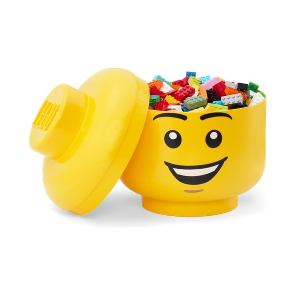 Plastična dječja kutija za pohranu Head - LEGO®-image-1