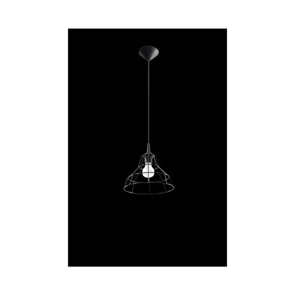 Crna viseća lampa Sollux Asama-image-2