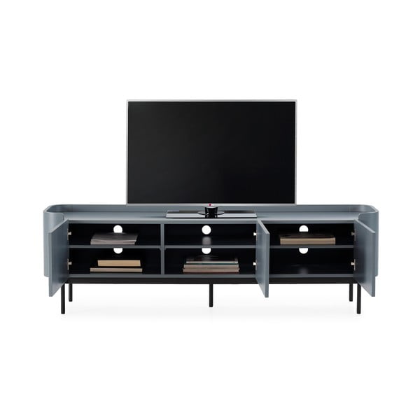 Prljavo plava TV komoda 180x55x40 cm Willa – MOME-image-2