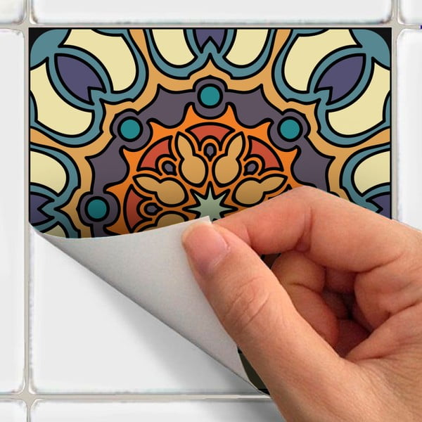 Set od 15 ukrasnih zidnih naljepnica zid Ambiance La Plata-image-1