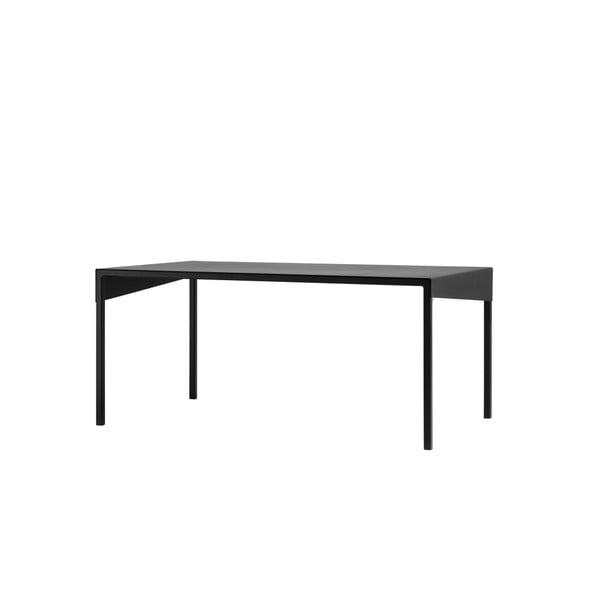 Crni stolić za kavu Custom Form Obroos, dužine 100 cm
