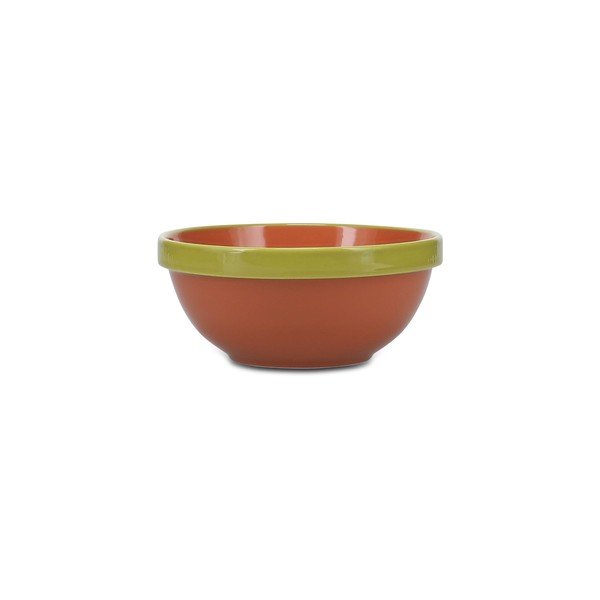 Zelena/narančasta zdjelica od kamenine 710 ml Duo – ONA-image-2