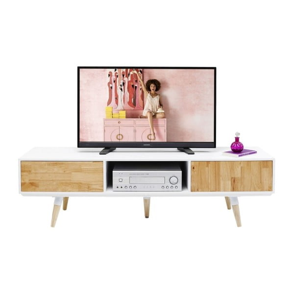 TV komoda u drvenom dekoru Kare Design Salute-image-3