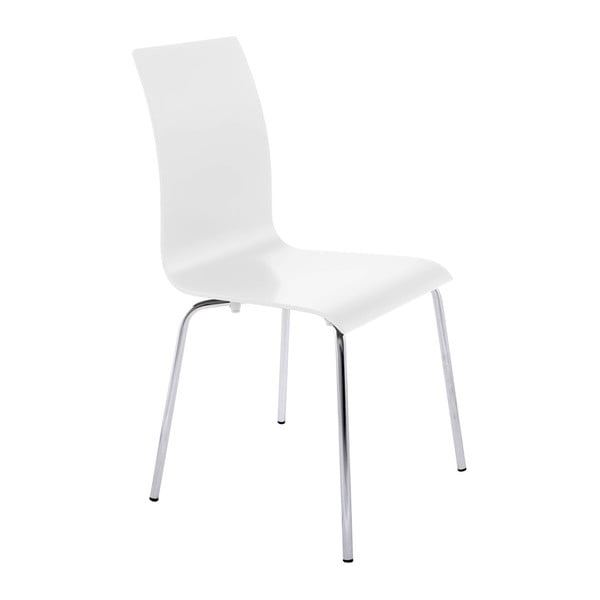 Bijela stolica za blagovanje Kokoon Classic