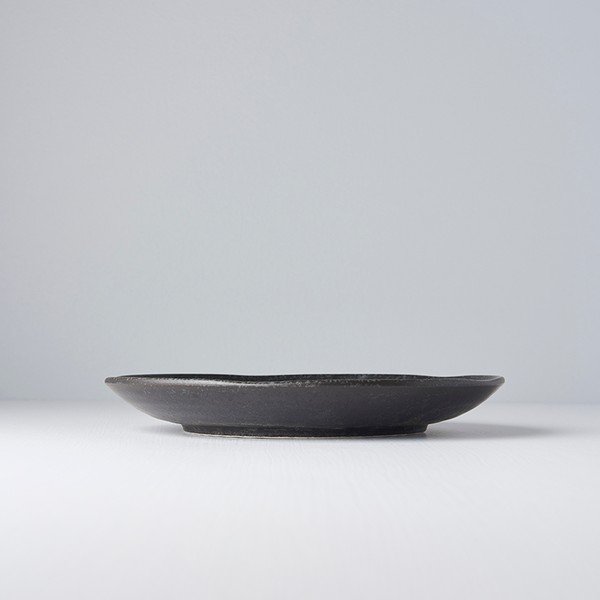 Crni keramički tanjur MIJ BB, ø 24,5 cm-image-2