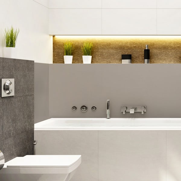 Zidna naljepnica 200x60 cm Taupe - Ambiance-image-3