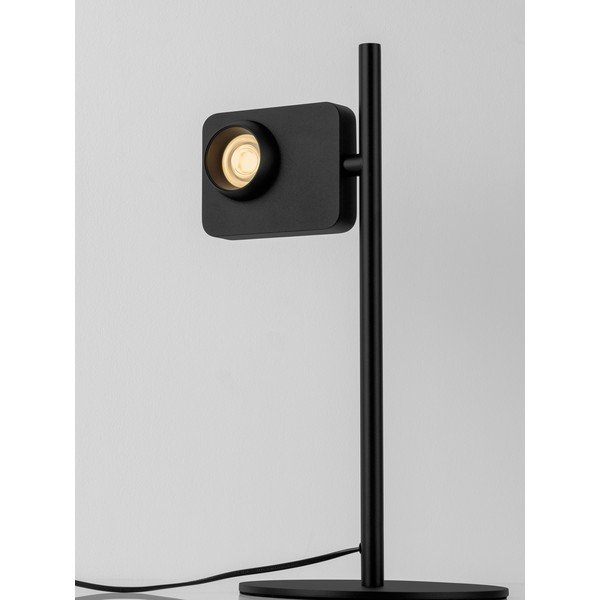 Crna LED stolna lampa aluminijska sa savitljivom konstrukcijom/s mogućnosti zatamnjivanja (visina 46 cm) Kedros – Nova Luce-image-2