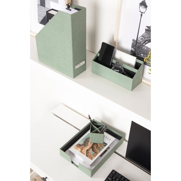 Kartonski uredski organizatori u setu 4 kom Hugo Canvas Paper Laminate – Bigso-image-2