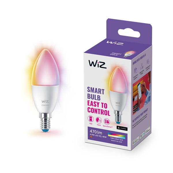 LED pametna žarulja E14, 5 W – WiZ-image-2