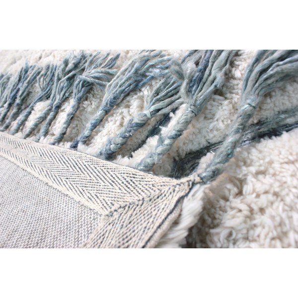 Bež-plavi ručno tkani tepih Flair Rugs Solitaire Sion, 160 x 230 cm-image-1