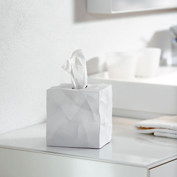 Kutija za papirne maramice Essey Wipy Cube White-image-1