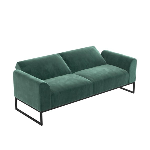 Zelena sofa na razvlačenje 217 cm Adley - CosmoLiving by Cosmopolitan-image-3