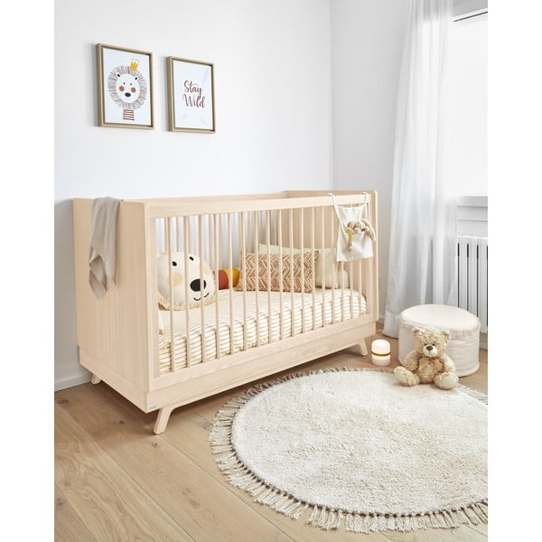 Smeđe-bež pamučna jastučnica Kave Home Uriana, 50 x 30 cm-image-3