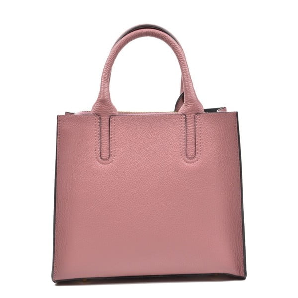 Ružičasta kožna torbica Mangotti Erica