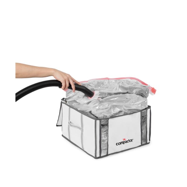 Vakuumske/ojačane tekstilne kutije za pohranu odjeće u setu 2 kom 42x25x25 cm Life – Compactor-image-3