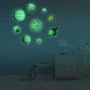 Set s 9 svjetlećih naljepnica Ambiance Solar System