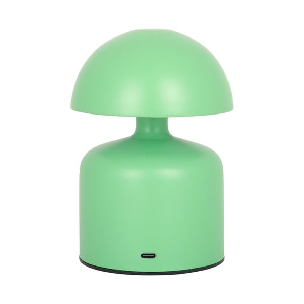 Zelena stolna lampa s metalnim sjenilom (visina 15 cm) Impetu – Leitmotiv