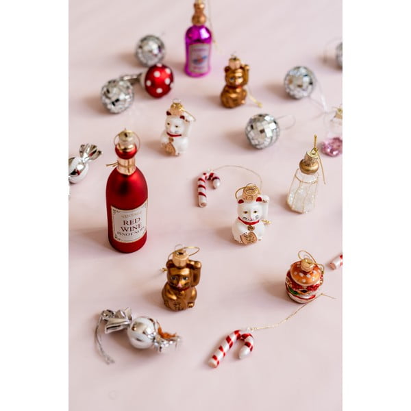 Plastični božićni ukrasi u setu 6 kom ø 4 cm Mirror Ball Mini – Sass & Belle-image-2