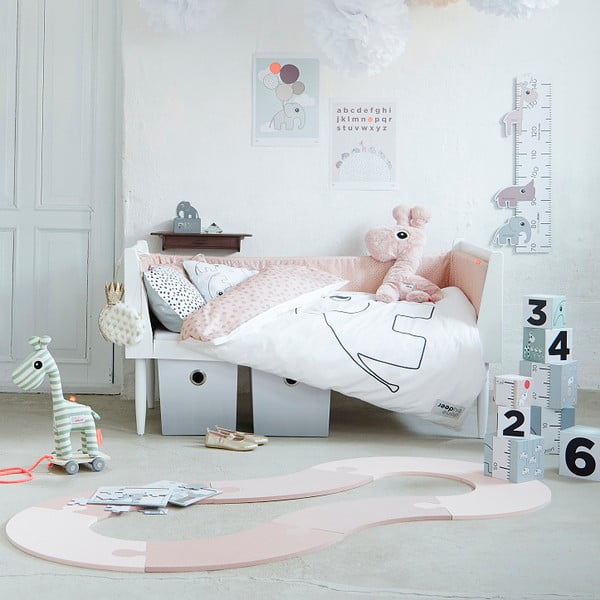Plavi lan Done by Deer Elphee 100x135 cm-image-1