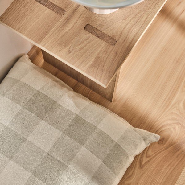 Bež pamučan krevet za pse 74x60 cm Kyoto – OYOY Living Design-image-3