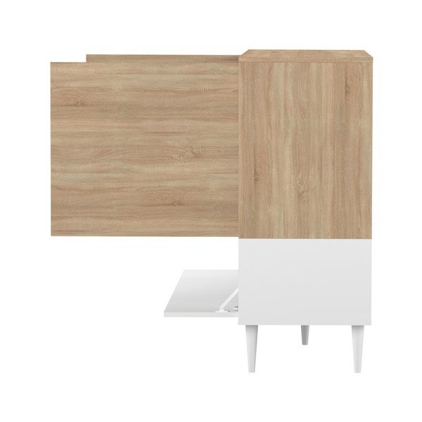 Niska komoda s vratima u TemaHome Horizon hrast dekoru-image-4