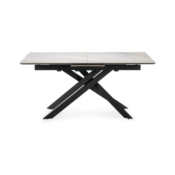 Proširiv blagovaonski stol s dodatnom pločom s keramičkom daskom 89,5x160 cm Belma – Marckeric