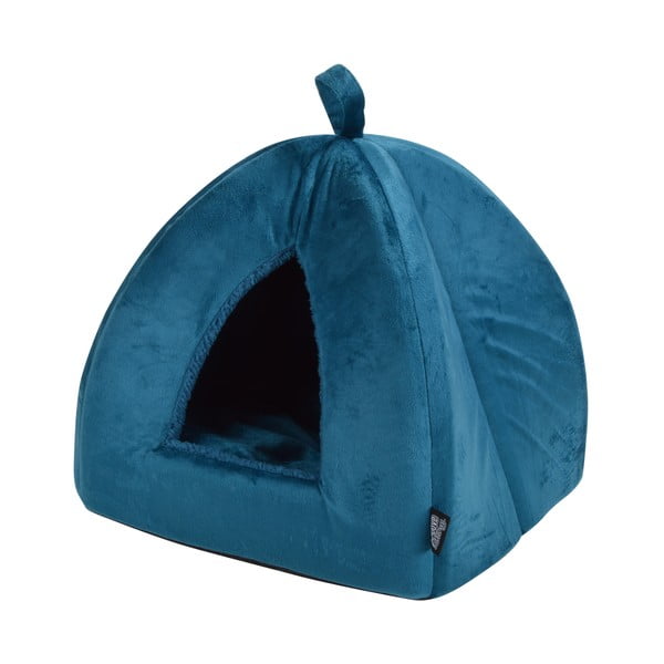 Plavi šator za životinje za mačke 35x35 cm – Love Story