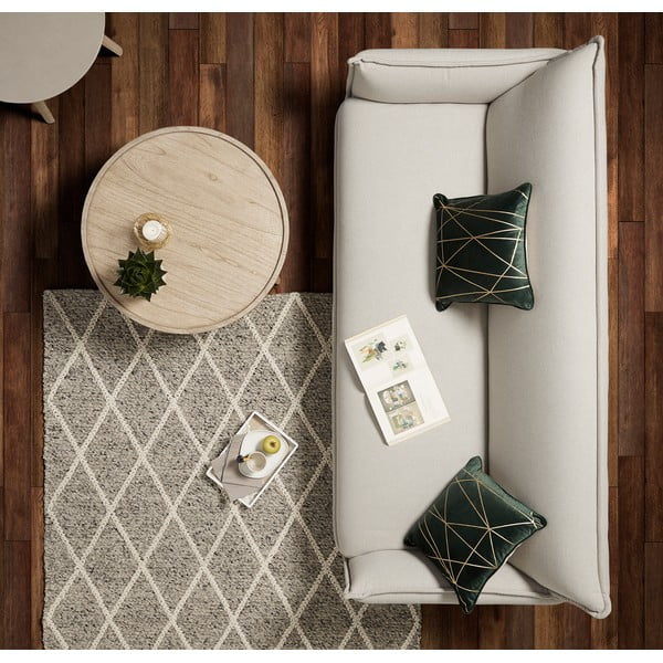 Stolić za kavu od mindi drveta Kave Home Thais, ø 80 cm-image-1