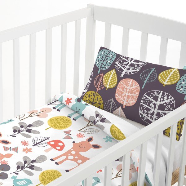 Dječja pamučna posteljina Moshi Moshi Woodland, 115 x 145 cm-image-1