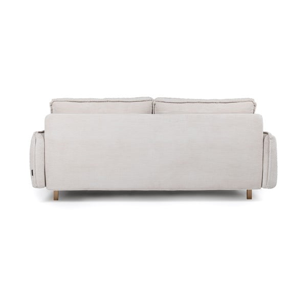 Bež sklopiva sofa od samta 218 cm Tori – Bonami Selection-image-4