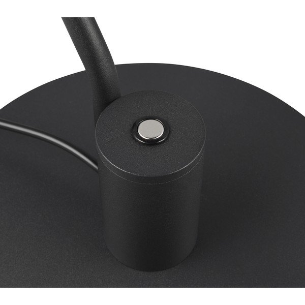 Mat crna LED stolna lampa sa savitljivom konstrukcijom (visina 64 cm) Manduro – Trio-image-3