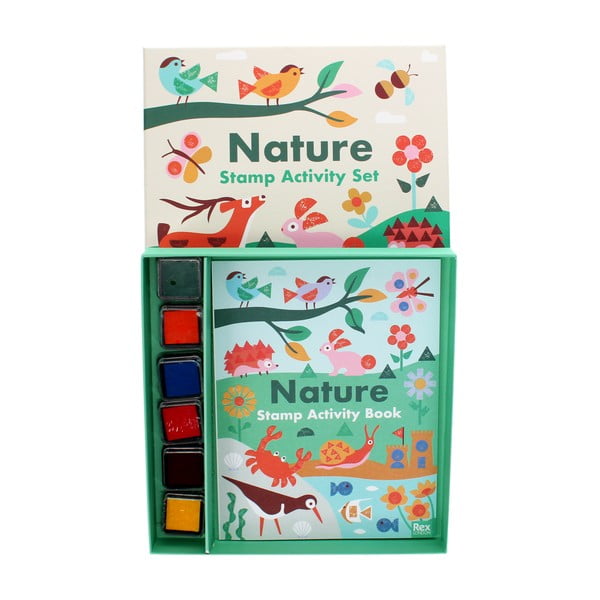 Kreativna igračka Stamp Activity Set Nature – Rex London-image-2