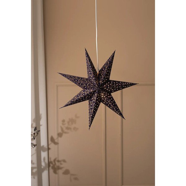 Tamno plavi viseći božićni svjetlosni ukras Baroque – Markslöjd-image-1