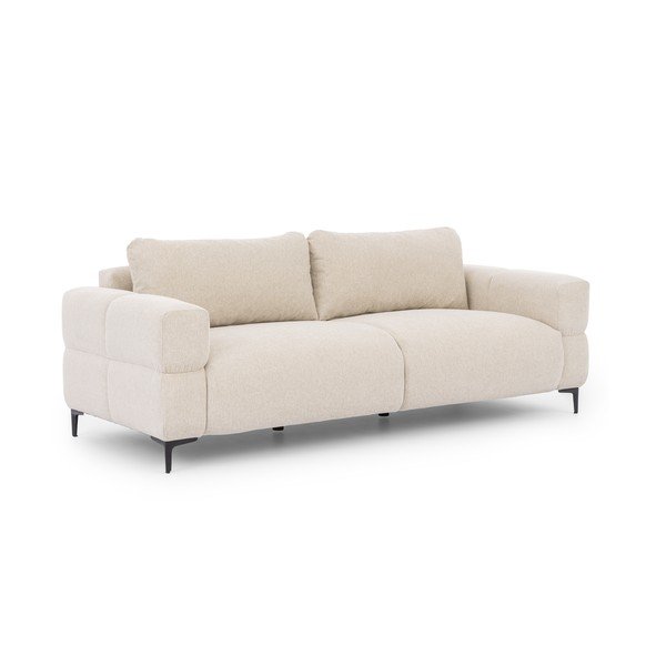 Krem sofa 217 cm Helio – Ropez