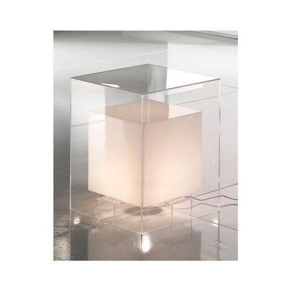 Svjetleći pomoćni stolić Tomasucci Space White-image-3