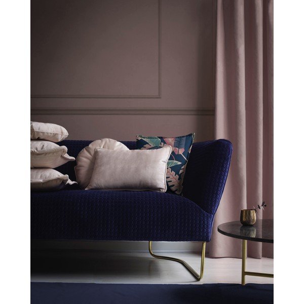 Plavo-rozi jastuk baršunasti Velvet Atelier Susan, 45 x 45 cm-image-1