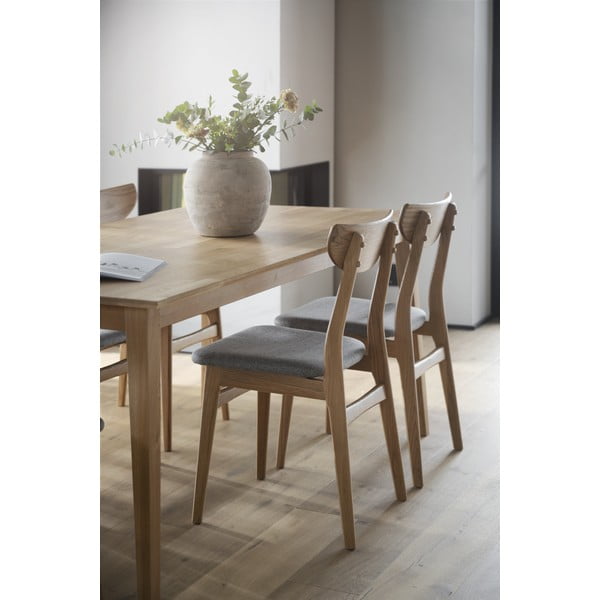 Blagovaonske stolice u kompletu od 2 komada u prirodnoj boji Rodham - Rowico-image-4