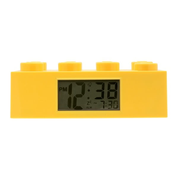 Žuti sat s LEGO® Brick budilicom