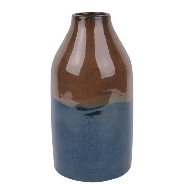 Smeđe-plava vaza PT LIVING Nostalgia, visina 27 cm