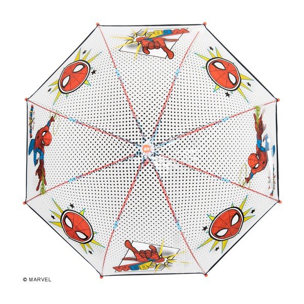 Ambiance Spiderman Marvel prozirni dječji kišobran otporan na vjetar, ⌀ 74 cm-image-2