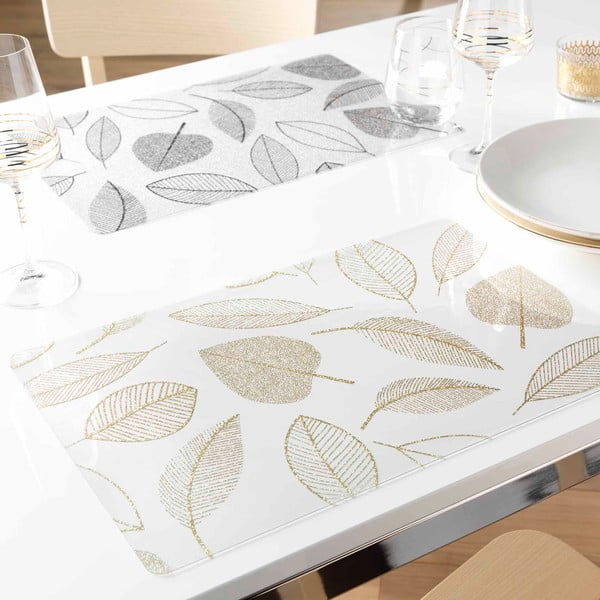 Plastičan podmetač 30x45 cm Feuillette – douceur d'intérieur-image-2