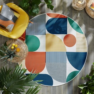Okrugli vanjski tepih ø 160 cm Geo - Flair Rugs