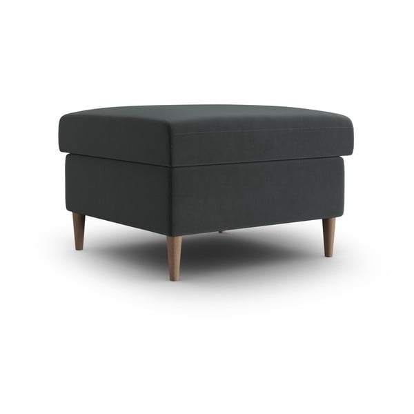 Tamno sivi baršunast tabure Kyoto – Cosmopolitan Design-image-1